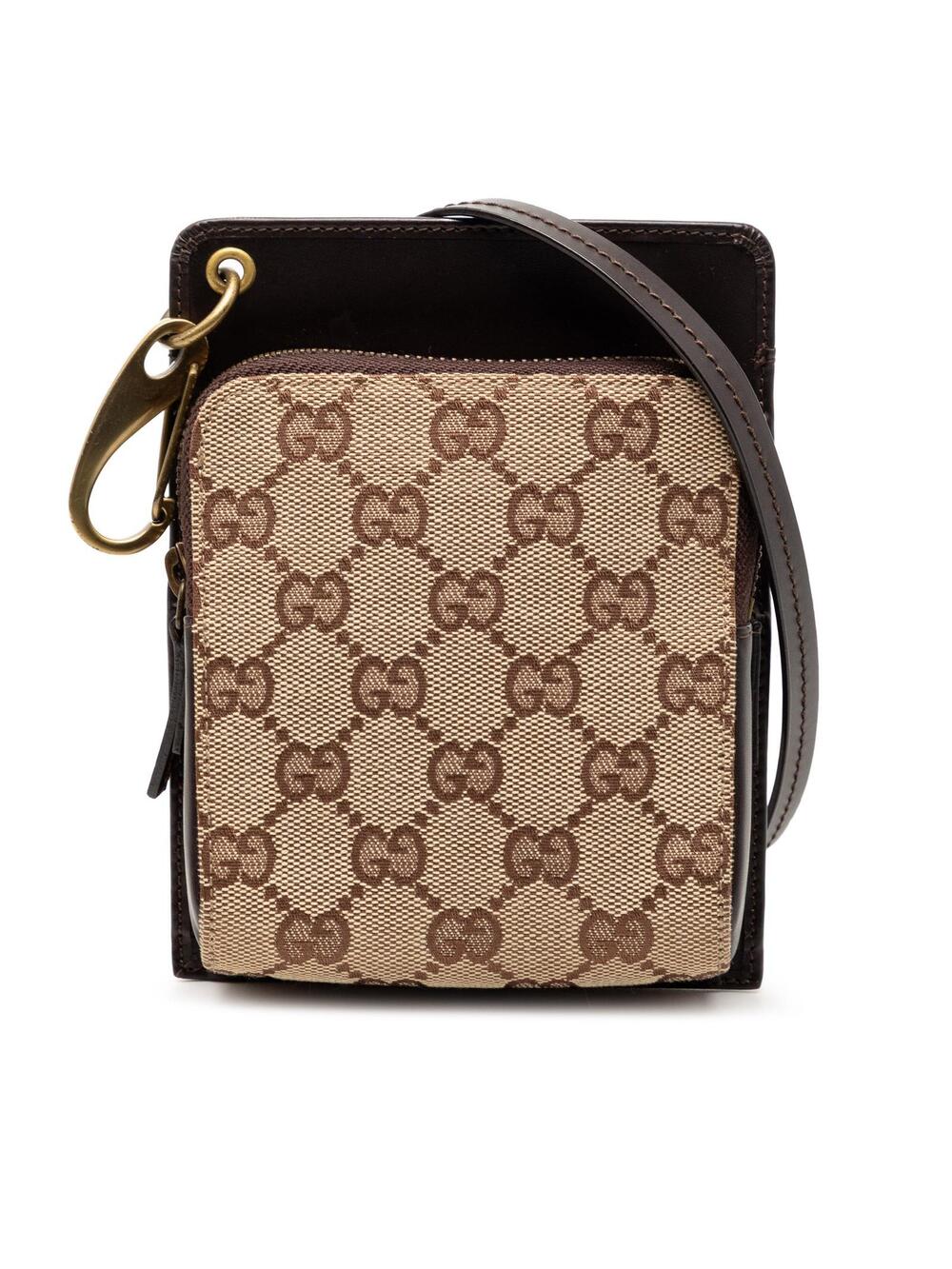 Gucci Gg Canvas Crossbody Pre-Loved Bag #339764G31B